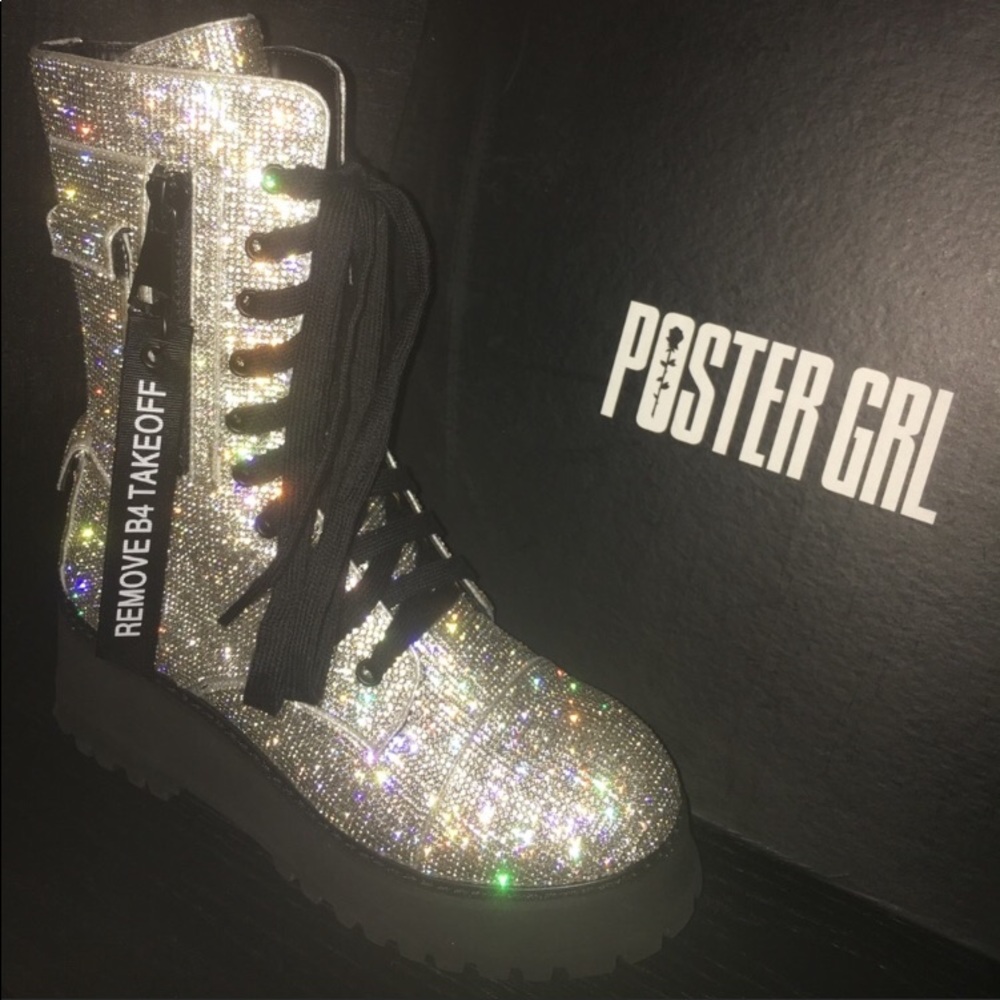 NEW Dollskill Billionaire Bling Boots Size 7